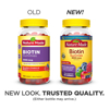 Nature Made Biotin 3000 mcg Gummies 180 Count Everyday Value for Supporting Healthy Hair Skin and Nails