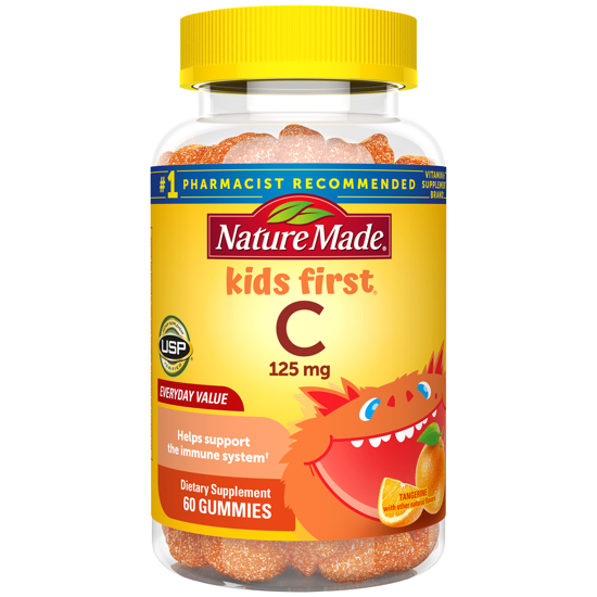 Nature Made Kids First Vitamin C Gummies 60 Ct