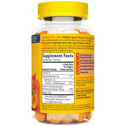 Nature Made Kids First Vitamin C Gummies 60 Ct