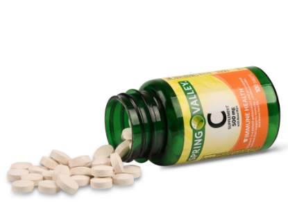 Spring Valley Vitamin C Tablets 500 mg 100 Ct