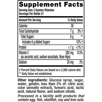 Vitafusion Power C Gummy Vitamins 63ct