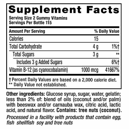 vitafusion Vitamin B-12 1000 mcg 230 Gummies