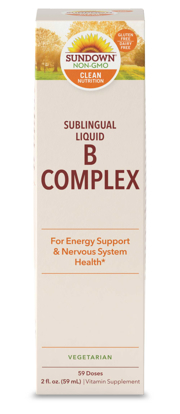 Sundown Naturals® Vitamin B-12 Complex Sublingual Liquid 2 Ounces
