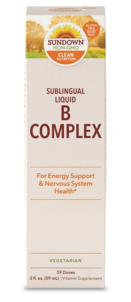 Sundown Naturals® Vitamin B-12 Complex Sublingual Liquid 2 Ounces