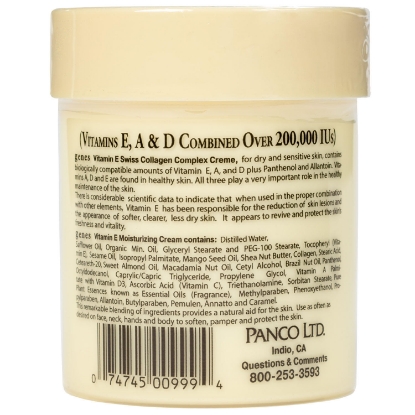 Genes Vitamin E Creme 16 oz