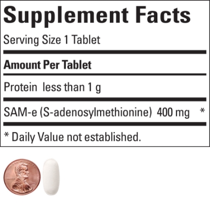Nature Made SAM-e Complete 400 mg 60 Tablets