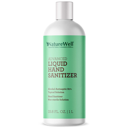 Naturewell Advanced Liquid Hand Sanitizer Refill 1 liter