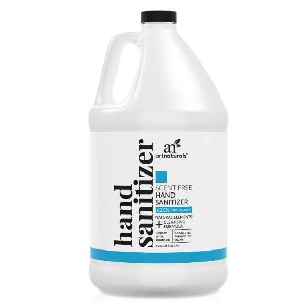 ArtNaturals Hand Sanitizer Scent Free 1 Gallon
