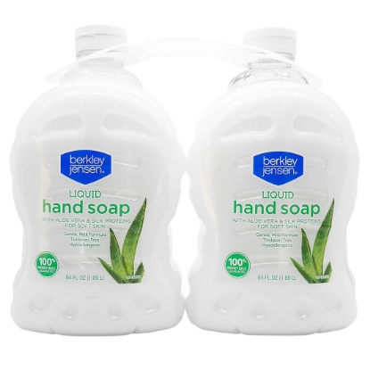 Berkley Jensen Liquid Hand Soap with Aloe Vera 2 ct 64 oz