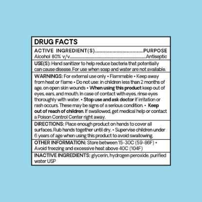 Hello Bello Hand Sanitizer Spray Unscented 4oz - 4PK