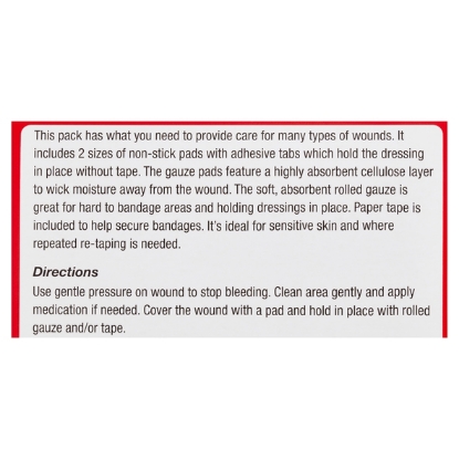 Equate Wound Care Kit Variety Pack