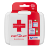 Johnson & Johnson First Aid To Go! Portable Mini Travel Kit 12 pieces