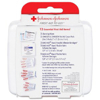 Johnson & Johnson First Aid To Go! Portable Mini Travel Kit 12 pieces