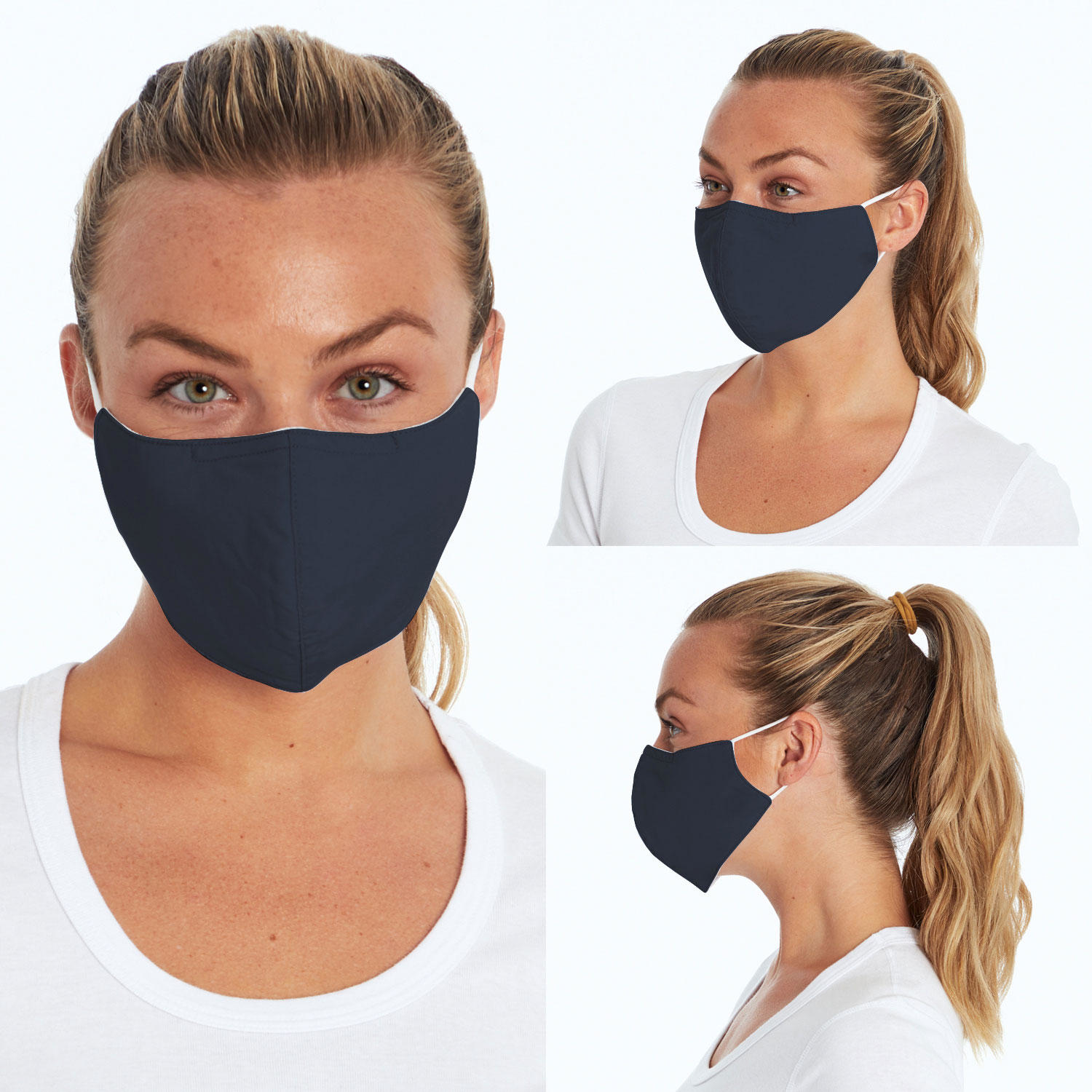 SKIN360 Premium Reusable Cloth Face Mask 6 pk