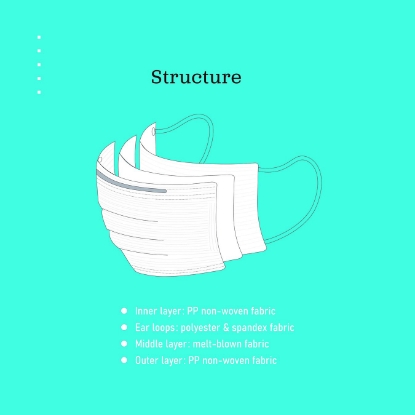 3 Ply Disposable  Face Masks 10 ct Pack