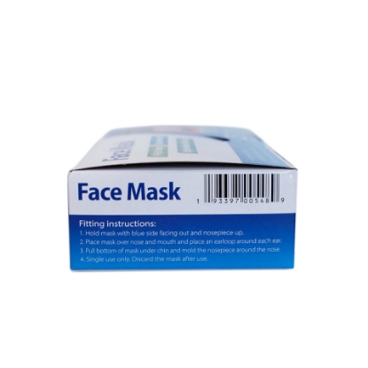 3 Ply Earloop Face Mask 25 ct