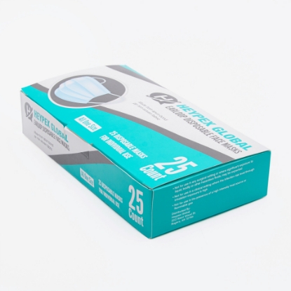 Heypex Global Earloop Disposable Face Masks 25ct