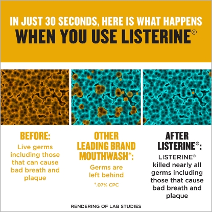 Listerine Original Antiseptic 1.5L 2 pk