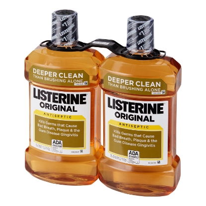Listerine Original Antiseptic 1.5L 2 pk