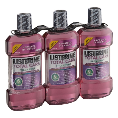 Listerine Total Care Mouthwash Fresh Mint 3 pk