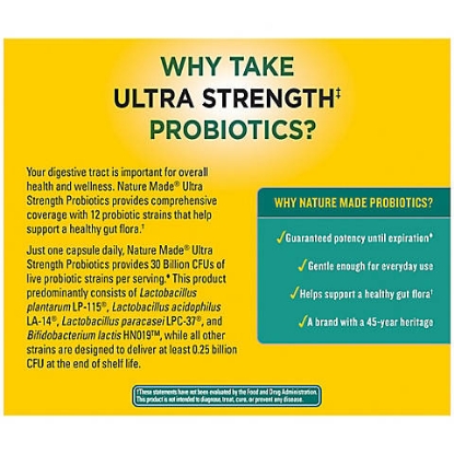 Nature Made Ultra Strength Probiotic Solution 50 ct