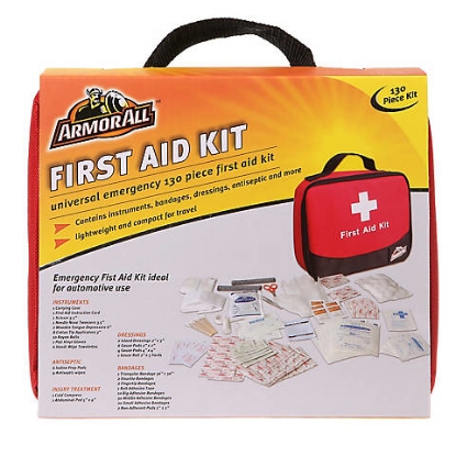 Armor All 130-Pc First Aid Kit