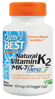 Doctor's Best Natural Vitamin K2 MK 7 with MenaQ7 Non-GMO Vegan Gluten Free Soy Free 45 mcg 60 Veggie Caps