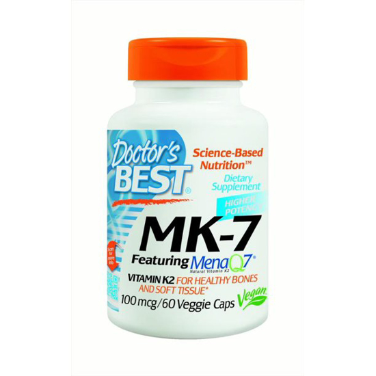 Doctor s Best Natural Vitamin K2 MK-7 with MenaQ7 100 mg 60 Veggie Caps