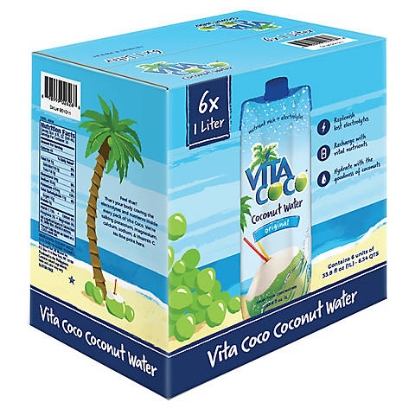 Vita Coco Pure Coconut Water 6 pk 1L