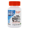 Doctor's Best Iron Tablets 27 mg 120 Ct