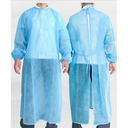 Disposable Surgical Isolation Gowns Non-woven Medical Protective Clothing with Elastic Band