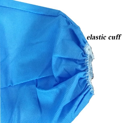 Disposable Surgical Isolation Gowns Non-woven Medical Protective Clothing with Elastic Band