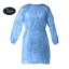 Isolation Gown Poly Coated Elastic Cuffs Clothing Fluid Resistant Impervious Medical Grade Level 2
