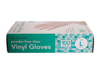 Basic Equipment Large Vinyl Disposable Gloves 100 ct