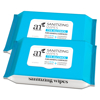 ArtNaturals Hand Sanitizing Wipes Portable Hand Sanitizer Wipes Unscented Keep Hands Hygienic 2 Pack  50PCS