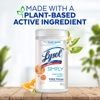 Lysol Simply Sanitizing Wipes 80 ct Orange Blossom Scent No Harsh Chemical Residue Plant-Based Active Ingredient Kills 99.9% of Bacteria Sanitizing Wipes