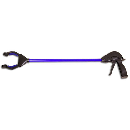 Essential Medical Supply Aluminum Reacher with Plastic Jaw and Raised Magnetic Post