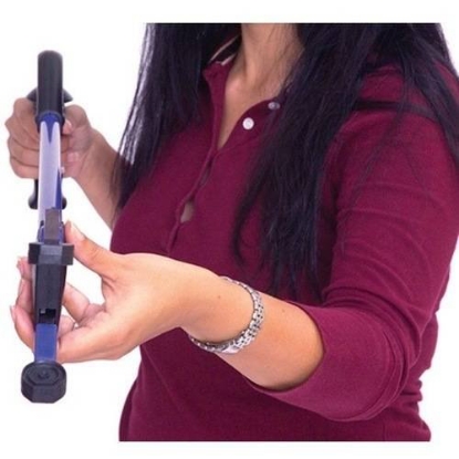 Essential Medical Supply Aluminum Reacher with Plastic Jaw and Raised Magnetic Post