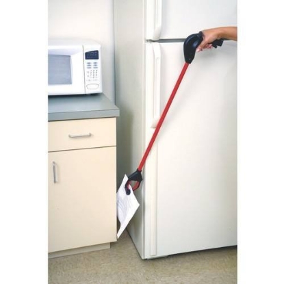 Essential Medical Supply Aluminum Reacher with Plastic Jaw and Raised Magnetic Post