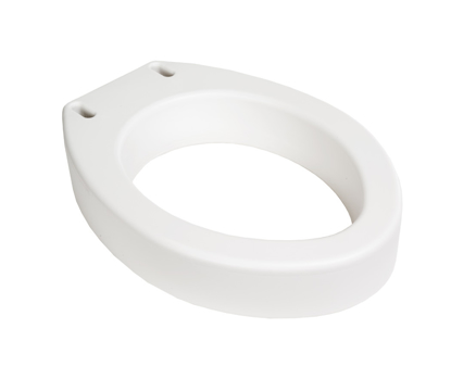 Essential Medical Supply Toilet Seat Riser Standard Shape 3.5"