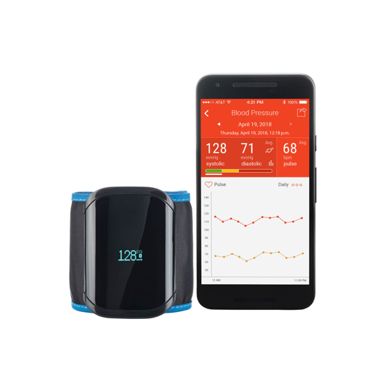 A&D Medical Ultra Connect Wireless Wrist Blood Pressure Monitor