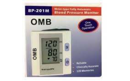 Wrist Fully Automatic Blood Pressure monitor Cuff  Digital  BP-201M