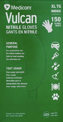 Picture of MEDICOM Vulcan Nitrile Gloves  150 Count X-Large