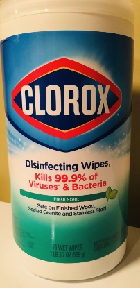 Picture of Clorox Disinfecting Wipes, Bleach Free Cleaning Wipes - Fresh Scent 85 count