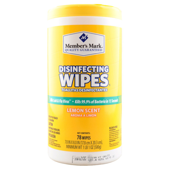 Member's Mark Disinfecting Wipes (78 ct., 1 pk.)
