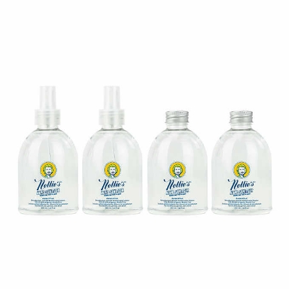 Nellie's Hand Sanitizer, Eucalyptus, 12 fl oz, 4-count