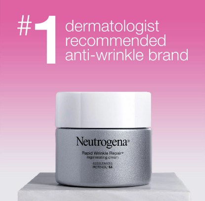 Neutrogena Rapid Wrinkle Repair Regenerating Cream 1.7 oz 2 pk
