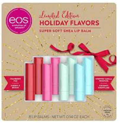eos Holiday Flavor Lip Balm Stick (0.14 oz. each, 8 pk.)
