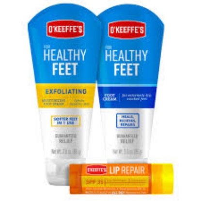 O'Keeffe's Healthy Feet and Lip Repair Variety Set