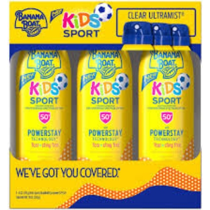 Banana Boat Kids Sport UltraMist SPF50 6 oz. 3 pk.